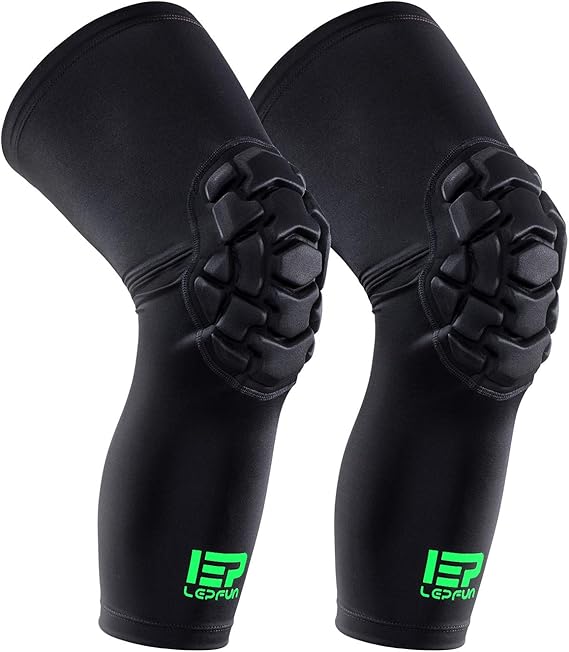 Lepfun A7000 Jambière Genouillère Extensible Protection Genou Hexpad