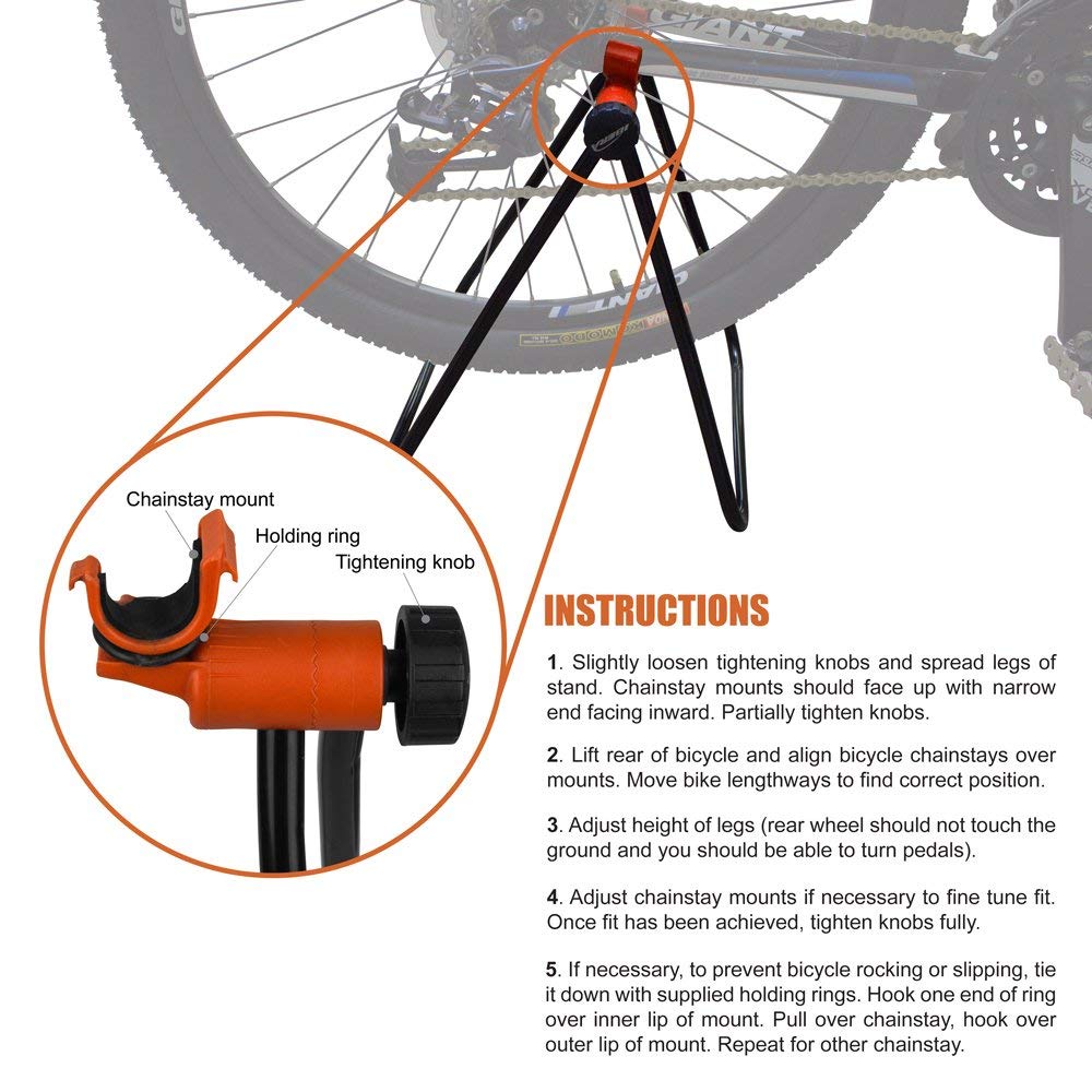 chainstay bike stand