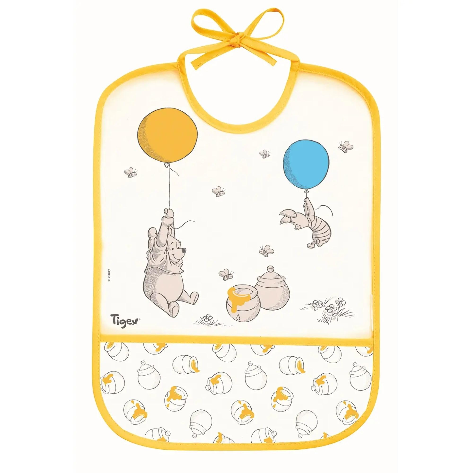Tigex Winnie The Pooh 101085 EVA Bib for Age 12 Months and Above