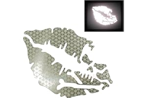 customTAYLOR33 High Intensity Reflective Vinyl Death Kiss Skull Crossbones Lips Decal Bumper Sticker - Cars, Motorcycles, Helmets, Wind Screens, laptops, cellphones, (White, 3 inch Wide, Pair)