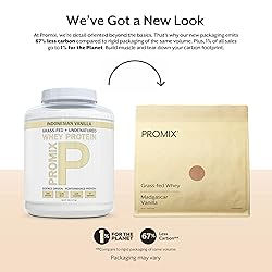 Promix Whey Protein Powder, Vanilla - 5lb Bulk