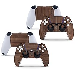 PS5 Disk Console Wood Skin Decal Mahogany Vinal