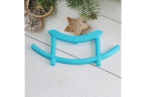 PIAOLGYI Perch for Smart Bird Feeder, Accessories Compatible with Bird Feeder Camera (Blue, Small)