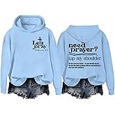 Exluzoom Need Prayer Tap My Shoulder Hoodie & Sweatshirt Need Prayer Tap My Shoulder Shirt Christian Hoodies For Women Men