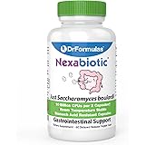 DrFormulas Saccharomyces Boulardii Probiotic 10 Billion CFUs | Nexabiotic S boulardii, Immune and Digestive Support Supplemen