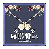 Dog Lover Gifts for Women Puppy Paw Print