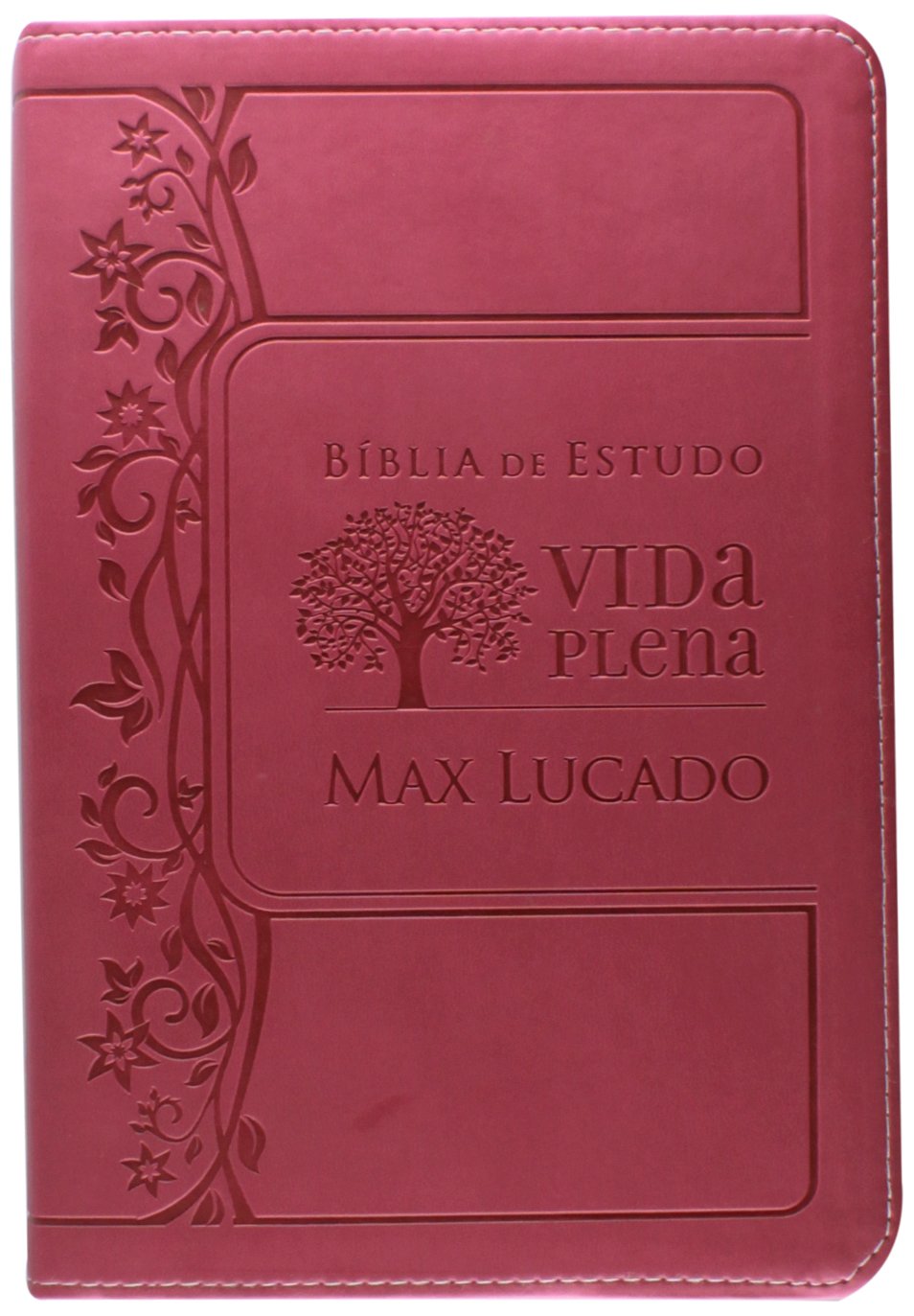 Bíblia de Estudo Vida Plena - Capa Rosa PDF Max Lucado