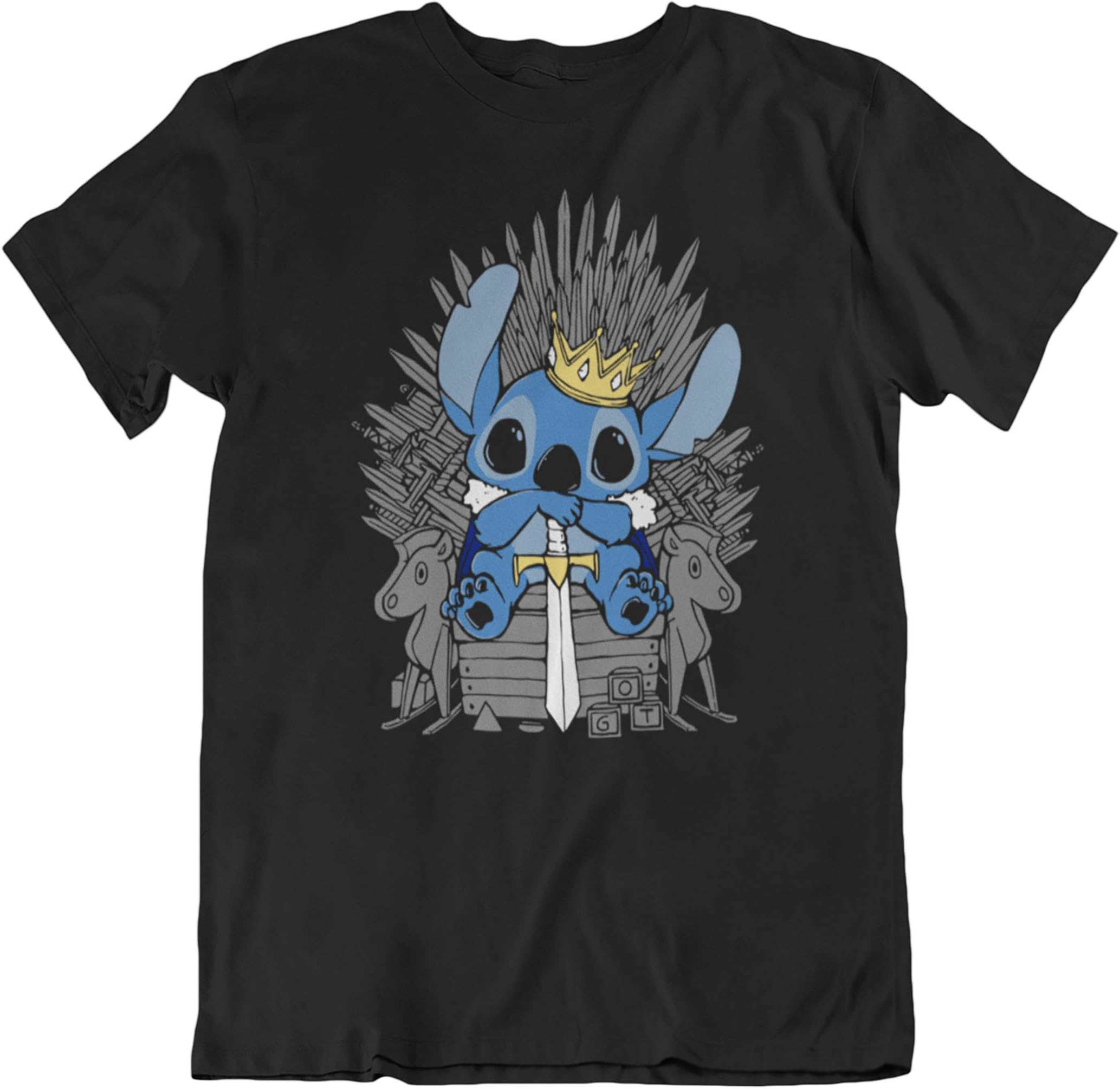 Stitch King Game of Thrones T-Shirt Disney Inspired Unisex Adults Shirt