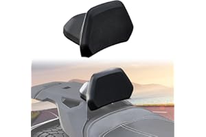 CUSAUTV 1Up Driver Backrest Compatible with Can Am Ryker 600 900 & Ryker Rally 2019-2022 Accessories Replace #219400960 Adjus