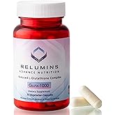 Relumins L-Glutathione Supplement Complex - Self-Love Essential - World’s Most Advanced Reduced Glutathione 1000mg with Alpha Lipoic Acid for Smoother & Brighter Skin, Made in USA - 30 Caps