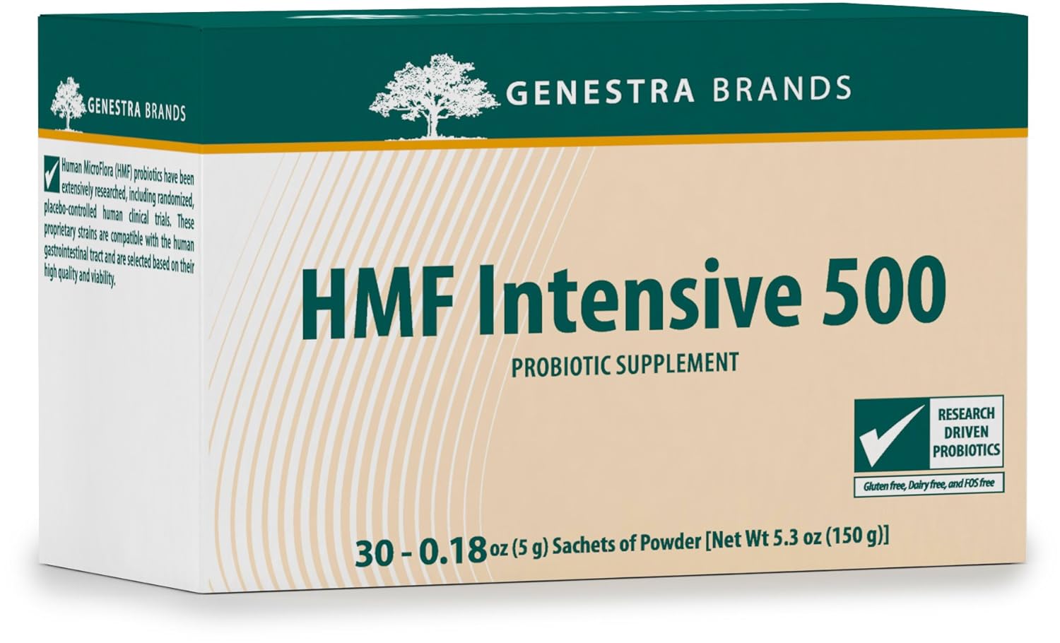 Amazon.com: Genestra Brands - HMF Intensive 500 - Highly Concentrated Probiotic Supplement to Support Gastrointestinal Health - 5 Gram Sachets of Powder ...