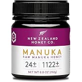 Raw Manuka Honey UMF 24+ MGO 1122+, UMF Certified, 3rd Party Tested, 8.8oz | Superior potency grade, medical grade strength, UMF certified &amp; 3rd party lab tested, raw monofloral, traceable hive to home