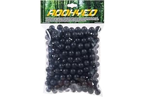 AOOHYEO 250X0.43 Caliber Paintballs - Reusable .43 Cal Rubber Balls for Non-Lethal Outdoor Training Shooting