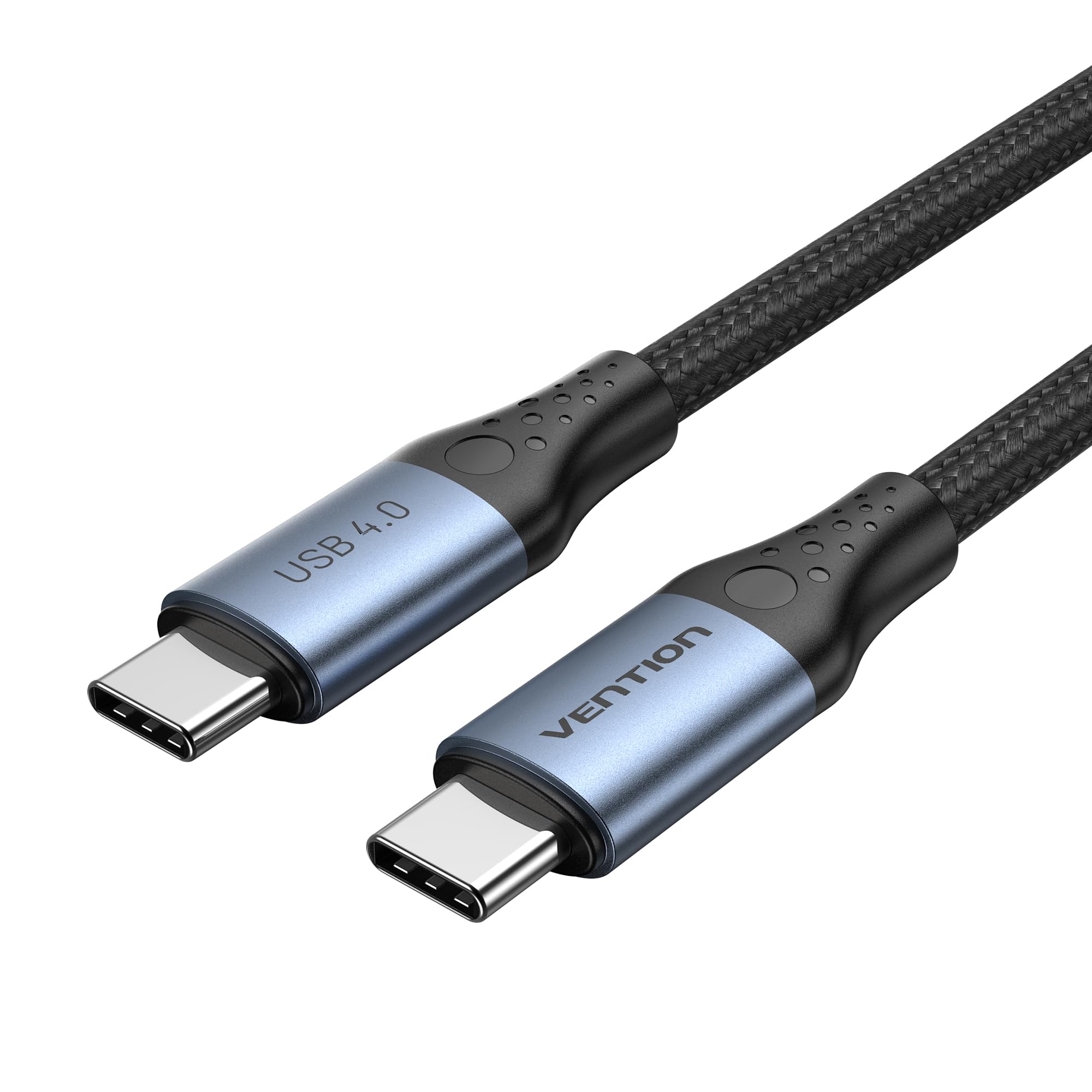 VENTION 240W USB C to USB C Charger Cable USB 4 Cable 1M, Thunderbolt 4/3 Compatible, 8K@60Hz, 40 Gbps USB-C Cable for MacBook Pro, iPad Pro, iPhone 15 Pro/Max, PS5, SSD, eGpu