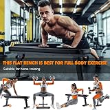 WINNOW Weight Bench Folding Workout Bench with Carrying Handle - Multiuse view 2