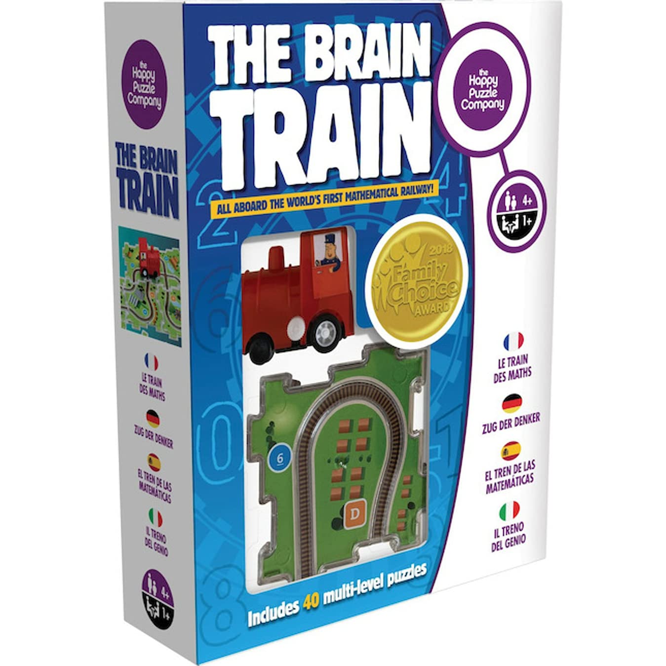 The Happy Puzzle Company WHIWTP The Brain Train Mathematical Train Set