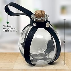 Cosmic Chameleon Glass Potion Bottles with