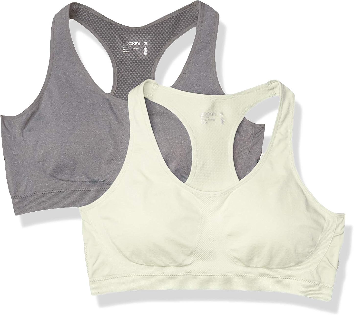 Jockey Women's 2 Pack Removable Cup Seamless Bra at  Women’s Clothing store