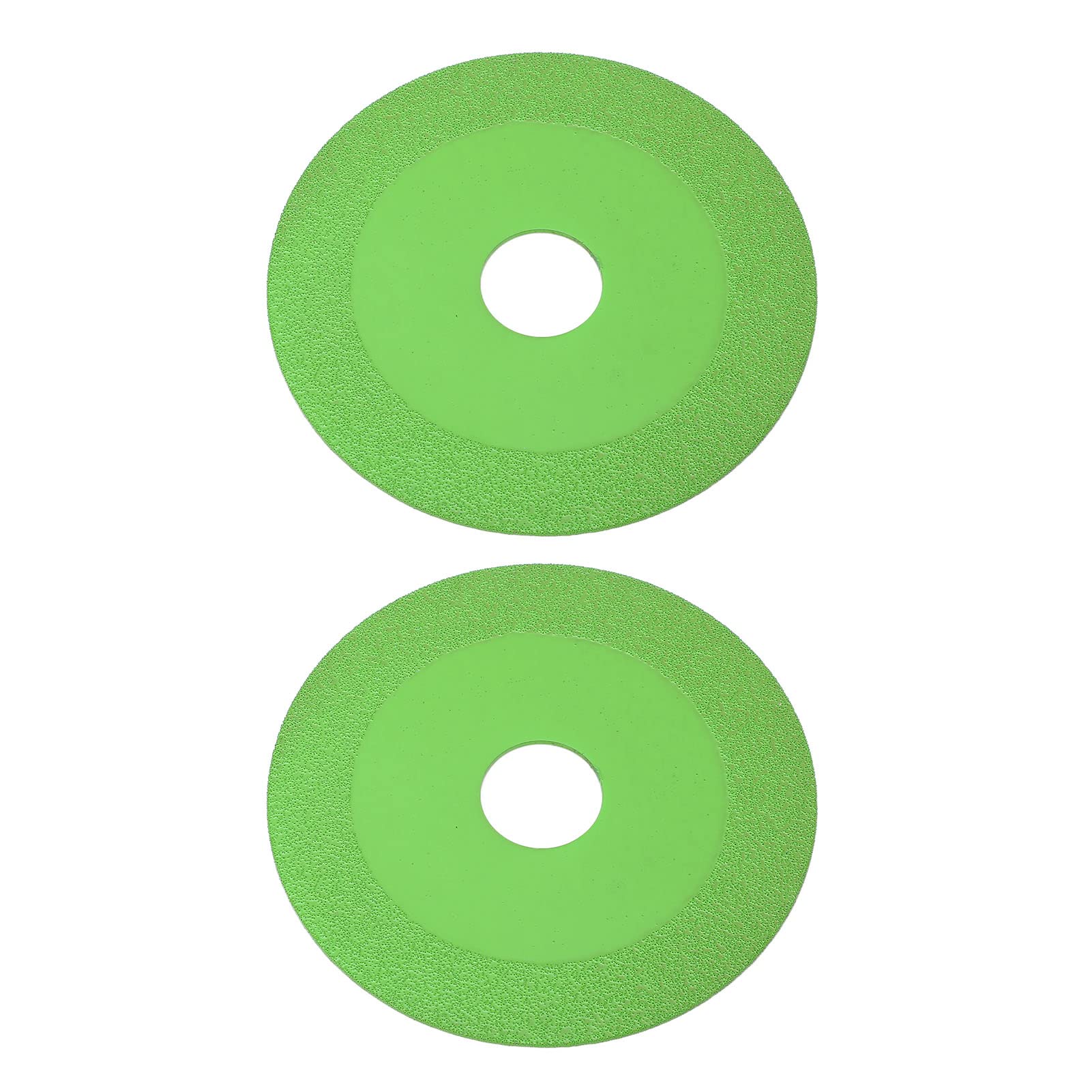 ZAWELIYO Glass Cutting Disc, Green Thin Saw Blade Wheel Glass Ceramic Cutting Tool 4 Inch Ultra-Thin Saw Blade Wheel, Tile Cutter Replacement Cutting Wheel (2 Pcs) (Green)