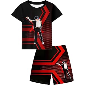 Pygzyx Kids Boys Girls Cool 𝑷𝒂𝒋𝒂𝒎𝒂s Shorts Set Summer T-shirt Pants Clothes Outfits