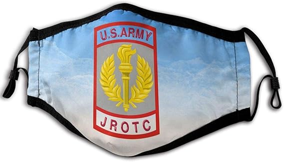 United States Army JROTC Crest Men Woman Outdoor Mask