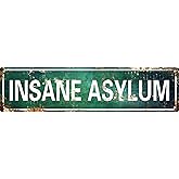 Metal Tin Sign Novelty Street Sign Home Decor Room Decor Wall Decor Restaurant Decor Bar Decor Cafe Decor Garage Decor Farmhouse Decor 4x16 In