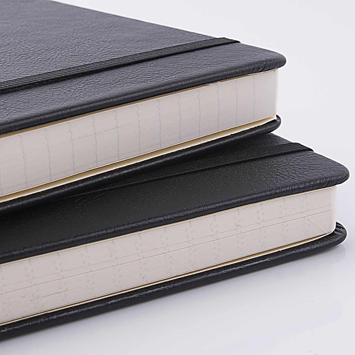 Lemome Ruled Notebook/Journal, Hardcover Lined Notebook with Pocket to Write in + Page Dividers Gifts,Banded, Large - Image 4