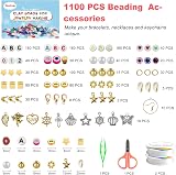 Dazhqp 20000 Clay Beads Bracelet Making Kit, 96 Colours & Accessories view 3