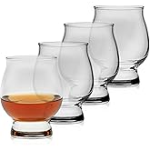 Libbey Signature Kentucky Bourbon Trail Whiskey Glasses Set of 4, Dishwasher Safe, Restaurant Quality Bourbon Tasting Glasses