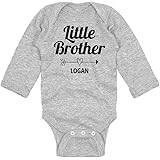 Little Brother Logan Arrow: Infant Long Sleeve Bodysuit
