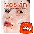 IVOSKIN Collagen Jelly Hydro-bomb Plump Mask, Hydrating 39g x 4ea Real Collagen Mask, Firming and Moisturizing for Glow Skin, Collagen Water over 670,000 ppm