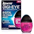 Rohto Digi-Eye Cooling Eye Drops for Digital Eye Strain, 0.4 Fl Oz- pack of 2 (total 0.8 Fl Oz)