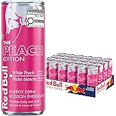 Red Bull Energy Drink, White Peach, 250ml (24 pack)