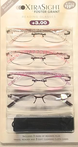 foster grant rimless sunglasses