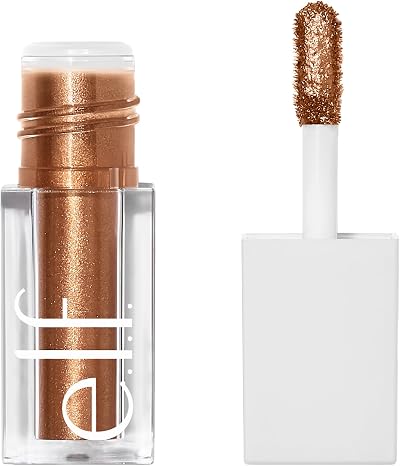 e.l.f. Liquid Metallic Eyeshadow Meteor Champagne Pearl Shimmer 0.17 oz