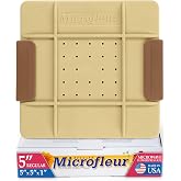 Microwave Flower Press Kit, 5 Inch Portable Craft Preservation in Minutes | Quick flower drying in minutes for fresh blooms &amp; leaves, with washable absorbent cloth and reusable parts for DIY crafts