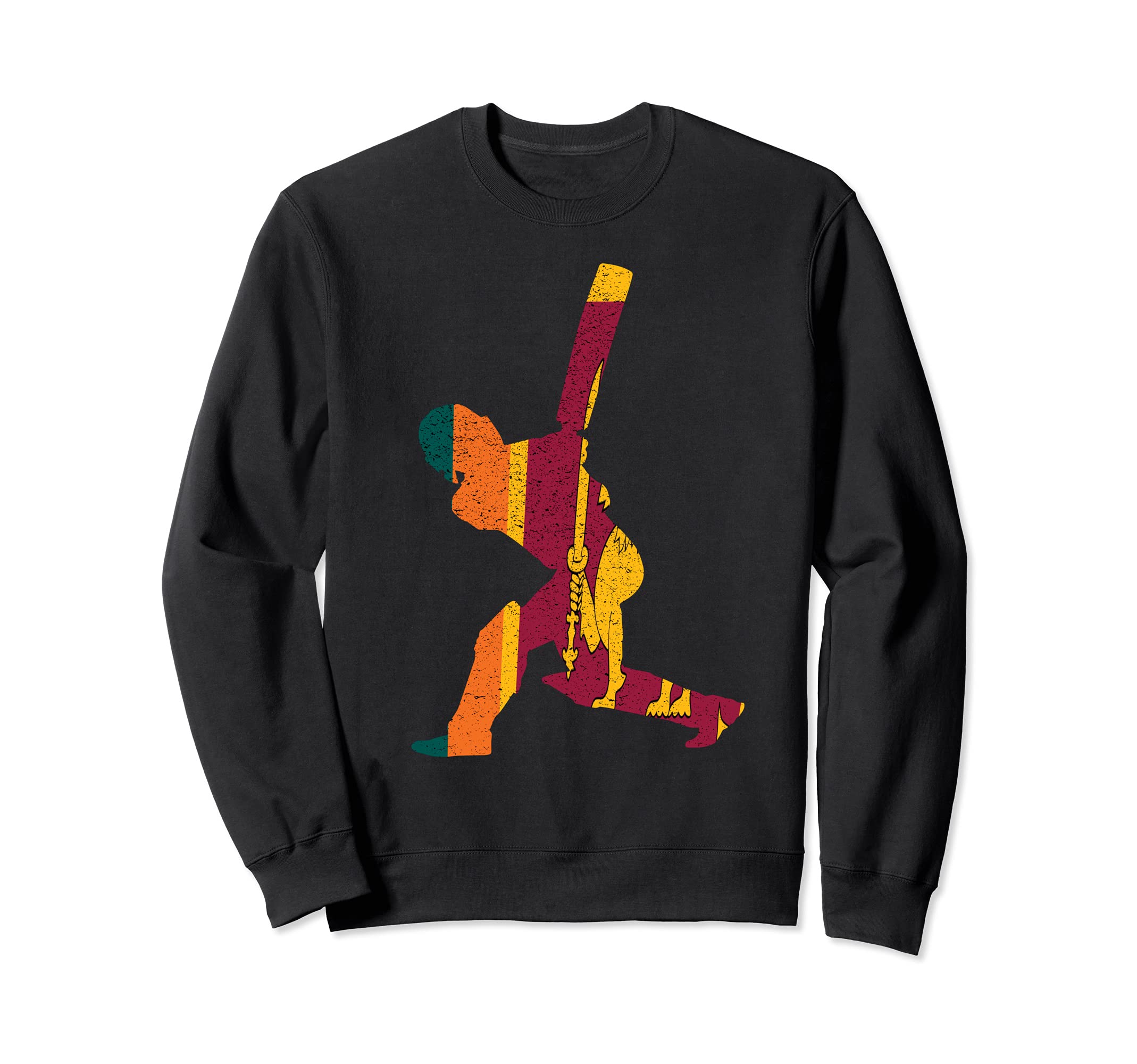 Sri Lanka Cricket Batsman Batting International Fan Tee Sweatshirt