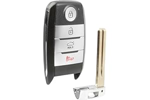 Key Fob Remote Replacement 4-Button Smart for 2014-2016 Kia Soul Non-EV Models (CQ0FN00100, 95440-B2200)