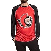 Calhoun NHL Mens Long Sleeve Performance Active Wear Rash Guard Shirt