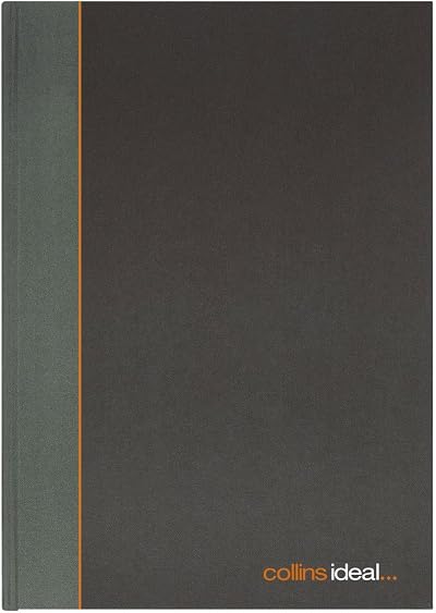 Collins Ideal A4 Cashbook Single Cash 192 Pages 6421