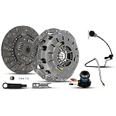 07-116S Clutch and Slave Kit with Pre-Bled Master Cylinder and Line, Fits 1995&ndash;2011 Ford Ranger B2300/B2500/B3000, 2.3L/2.5L L4 or 3.0L V6&mdash;Verify Fitment