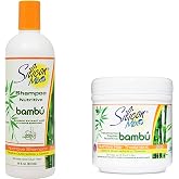 Silicon mix hair treatment and shampoo 16 oz Combo Set (BAMBOO)