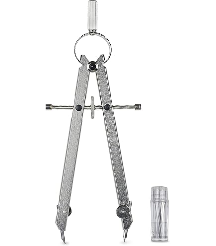Metal Compass Geometry Set - Professional Drawing Compass Tool