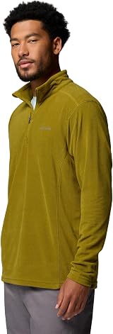 Columbia Klamath Range 2 Half Zip Fleece Mossy Green Large view 3
