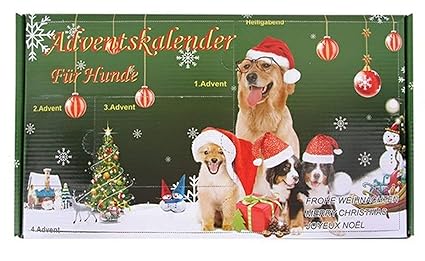 Leitner Adventskalender für Hunde Hundespielzeug Weihnachten