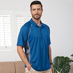 Men's Golf Polo Shirts Short Sleeve Dry Fit