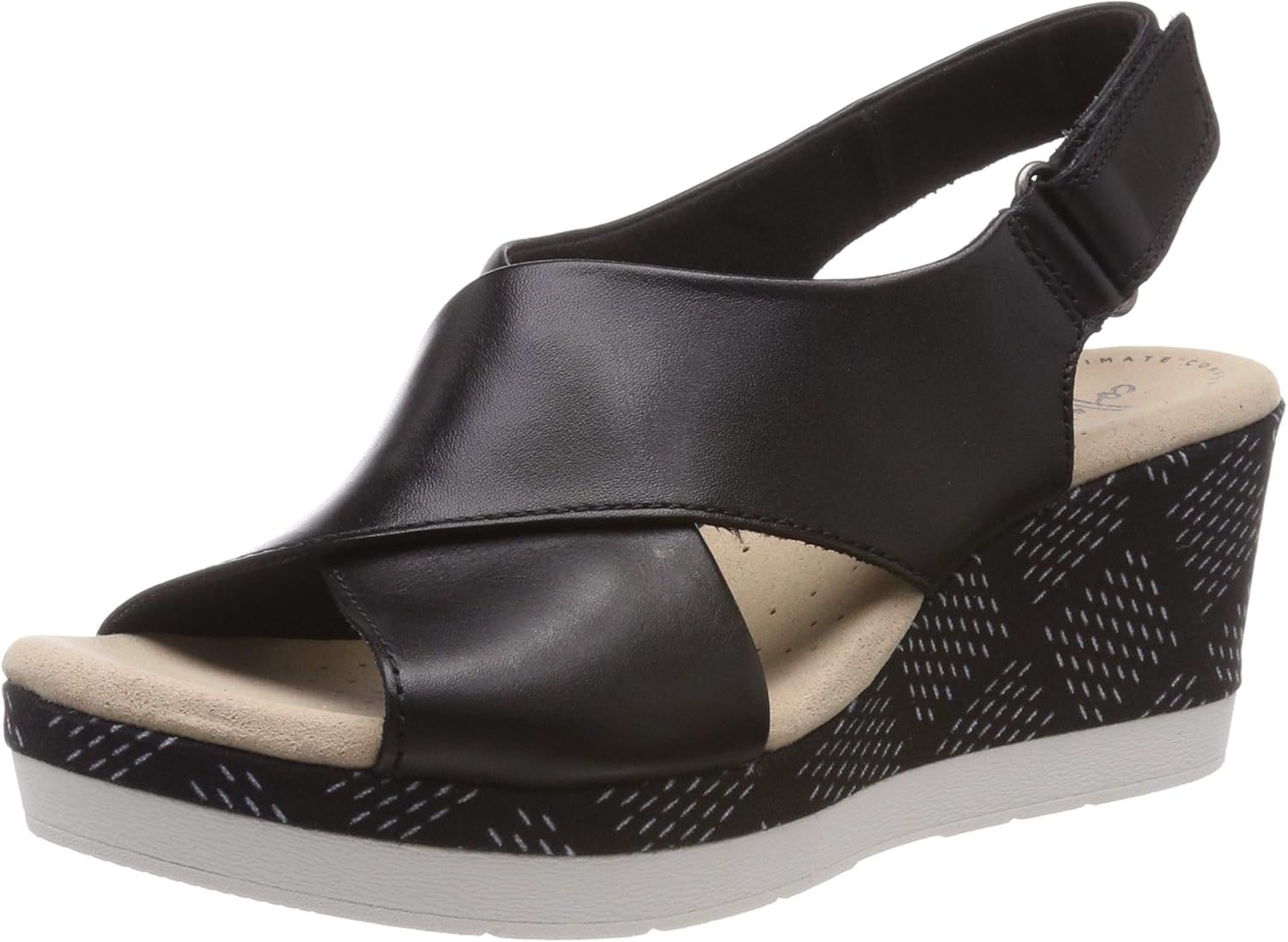 Clarks Women's Cammy Pearl Closed Toe Sandals Amazon.co.uk Shoes & Bags