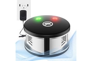 X-OCTENOL Plug in Rodents Repellent Device, 360° Squirrels Repellent with High-Impact Ultrasound and Pressure Waves Mouse Ultrasonic Repellent for Indoor Use Effective Drive Away Mouse Rodent Mice