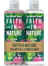 Faith In Nature Dragon Fruit Shampoo & Conditioner Bundle 400ml x2 view 1