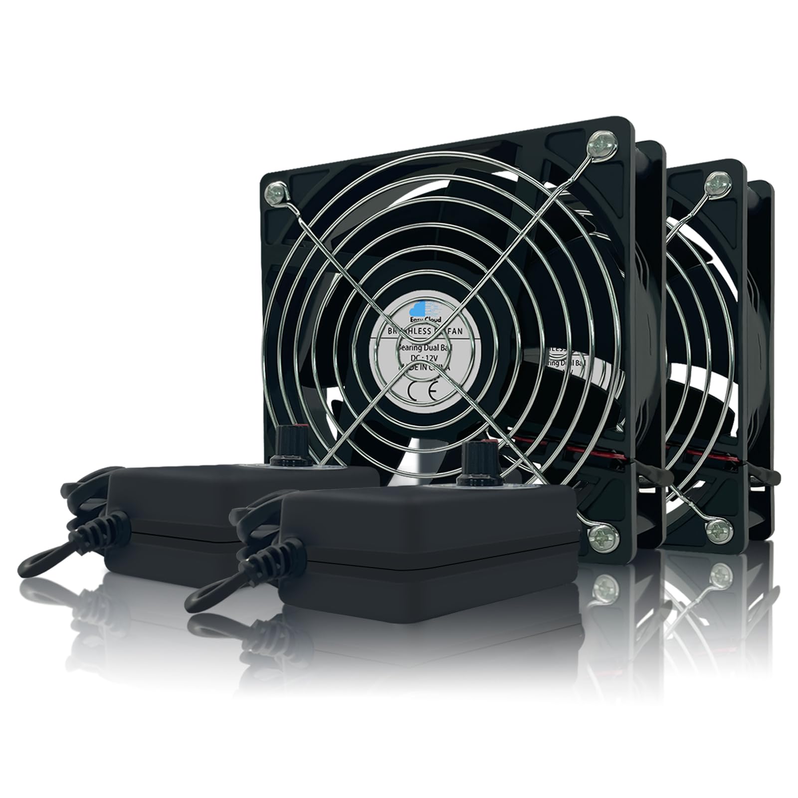 Mua Easy Cloud Computer Fan with AC Plug, 12V Axial Fan 110V 220V, 120V ...